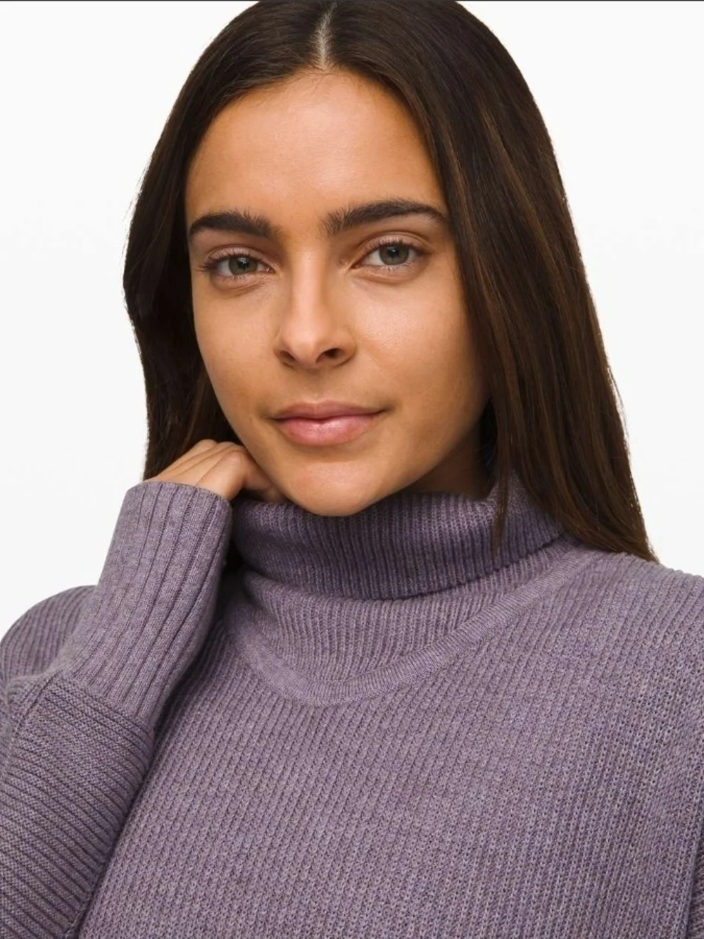 Lululemon Cozy Calling Sweater, Heathered Purple Quartz